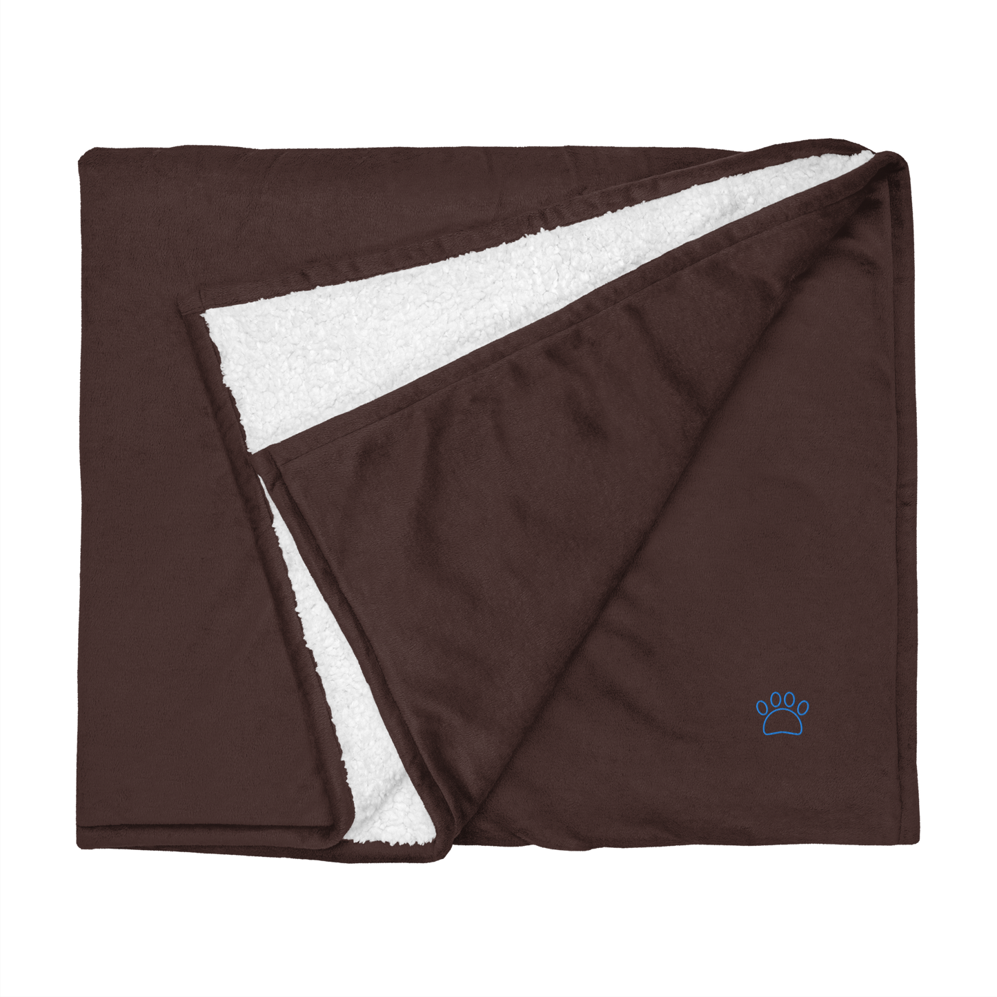 Brown Sherpa Blanket | LuGinDee