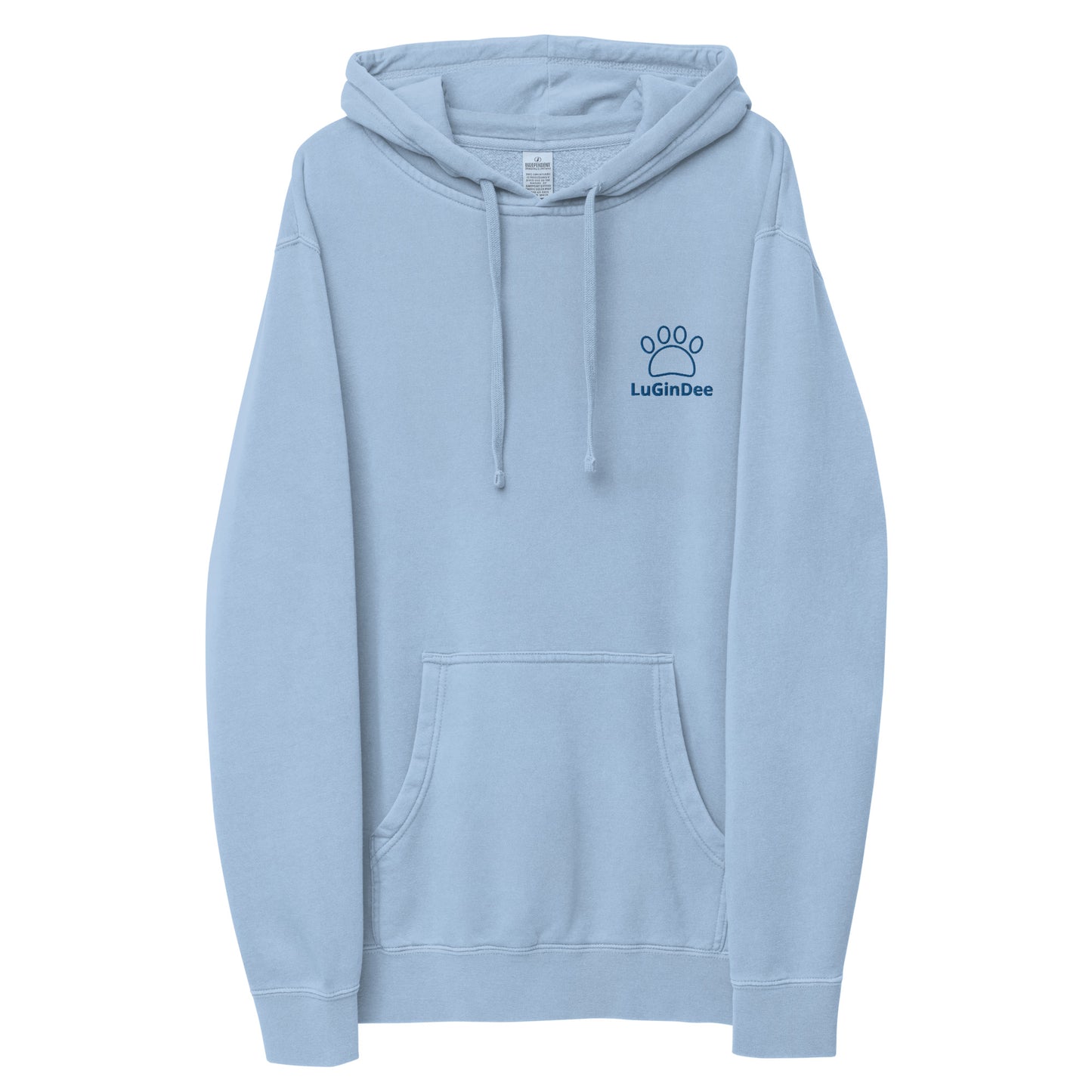 dog paw sweatshirt blue color |Lugindee