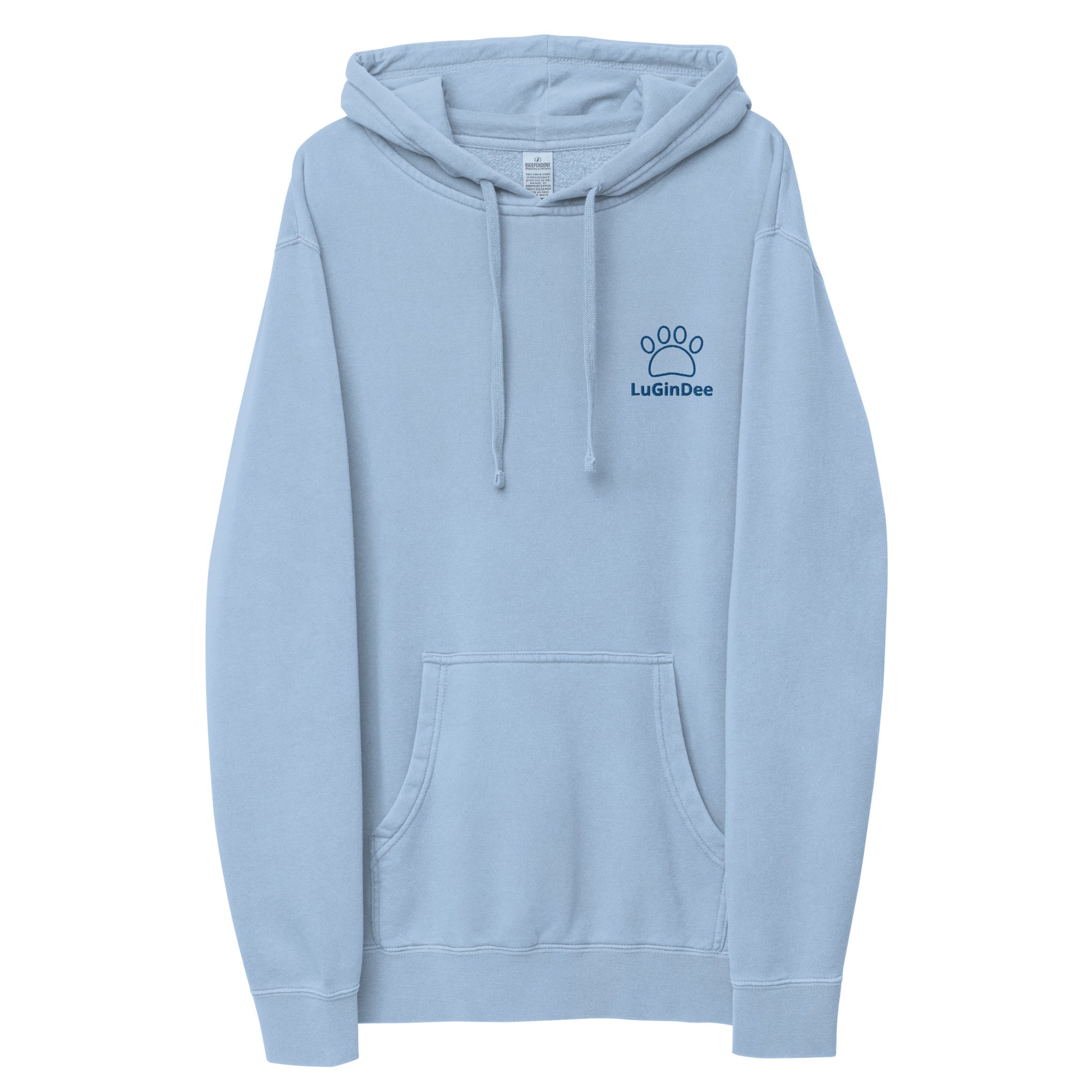 dog paw sweatshirt blue color |Lugindee